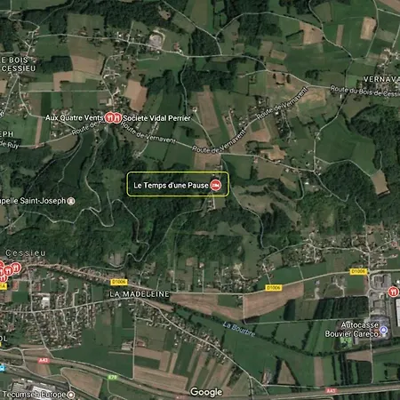 Le Temps D'une Pause Homestay szállás Cessieu